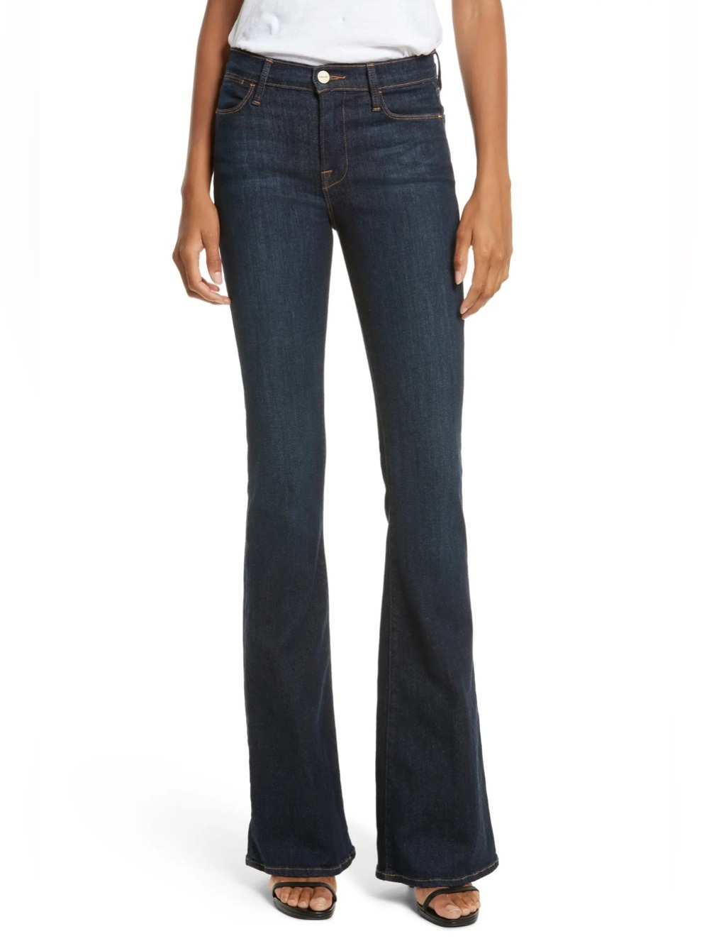 Frame Le High Flare Jeans Abbey Road